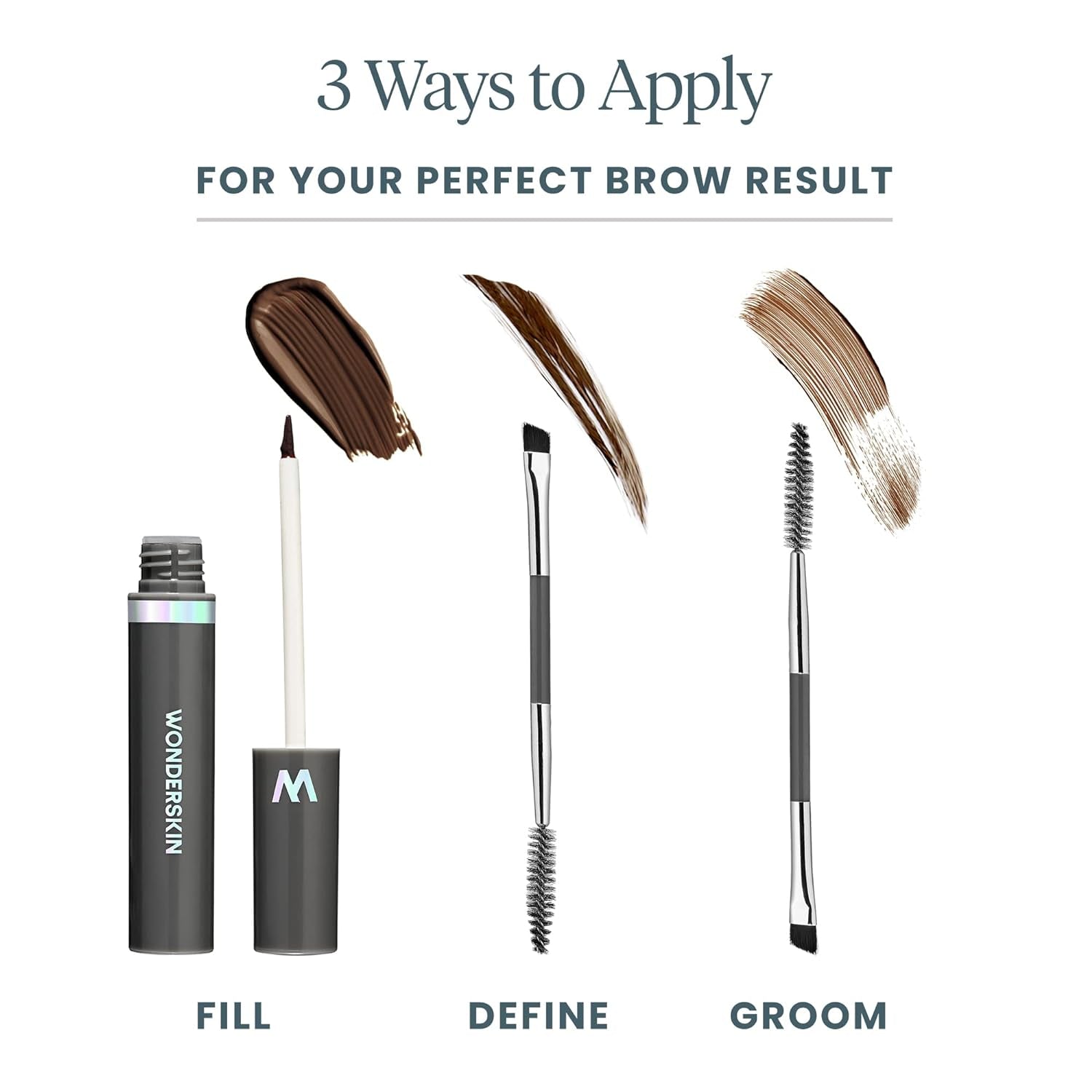 Dream Brow Eye Brow Gel, Long Lasting Eyebrow Gel, Waterproof Eyebrow Mascara, Transfer Proof Tinted Brow Gel and Eyebrow Filler (Blonde)
